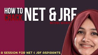 ARE YOU STRUGGLING  WITH NET/JRF PREPARATION? |  NATIONAL FREE WEBINAR | HOW TO CRACK NET/JRF?| 2020