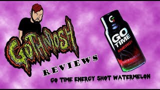 Go Time watermelon energy shot review