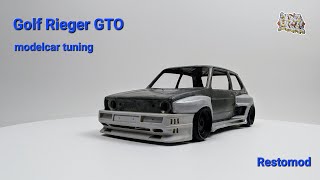 Golf Rieger GTO | RESTOMOD | 1:18 | #diecast #scalemodel #tuning