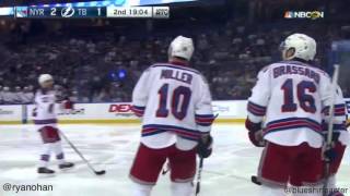 Rangers at Lightning - 12/30/15 - Mats Zuccarello goal