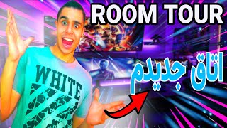 روم تور اتاق جدیدمون با طراحی بک گراند مارول🤯🤗ROOM TOUR