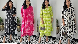 Trending Instagram Viral Frunt Plated V Neck Kurti/ Simple And Easy Cutting And Stitching