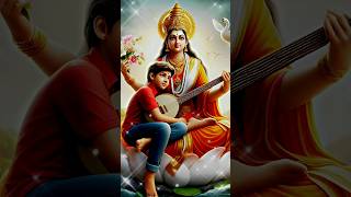 Jai Maa Saraswati 🌷🌷 Veena vadini Gyan ki Devi 🕉🌷 #saraswati #maa #shortvideo