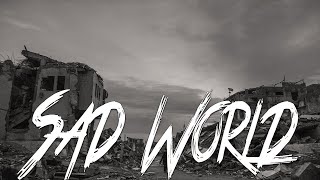 SAD WORLD - Sad Emotional Violin Rap Instrumental with Vocal Samples | Sad War Rap Beat