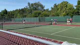 Watch now: Badger tennis vs. Kenosha Tremper