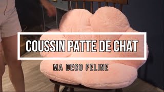 😻 Adoptez l'Originalité avec Notre Coussin en Forme de Patte de Chat pour une Assise Enchantée !