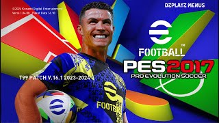 PES2017 | eFOOTBALL Cr7 NEW-SEASON-MENU 2025 | 9/17/24 | PC