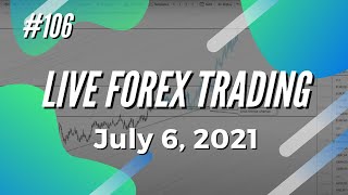 Live Forex Trading - New York Session #106 | July 6, 2021