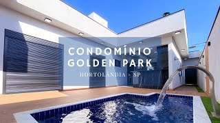 Casa com suíte, closet, piscina aquecida e aquecimento solar no Condomínio Golden Park - Hortolândia