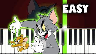 Tom and Jerry Theme - Very Easy Piano tutorial