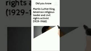 Martin Luther King Jr.#shorts#ytshorts#viral