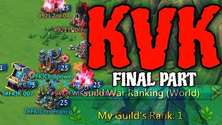 Lords Mobile| FINAL PART OF KVK - GLOBAL RANK 1 🔥