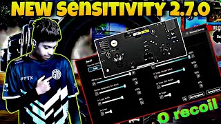 NINJAJOD Control and Sensitivity 2023 | 2 Thumb gyro sensitivity settings | BGMI | PUBGM