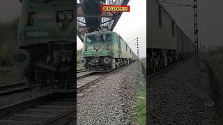 Loud Honking WAG 9 || INDIAN RAILWAYS || #shorts #train #viral #india