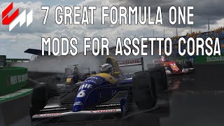 7 GREAT F1 MODS for ASSETTO CORSA