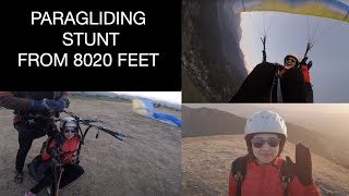 Paragliding Stunt Never Seen Before | When you jump from 8020 feet | Deadly experience |