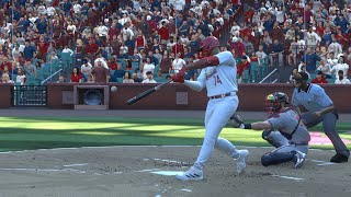 Braves at Cardinals 10/8/24 MLB the show 23 Franchise Mode NLDS Game 3