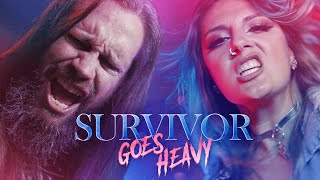 Survivor GOES HEAVY - STATE of MINE & @EvaUnderFire (@destinyschild   ROCK Cover)