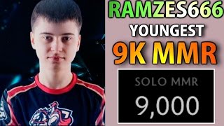 RAMZES666 The Youngest 9K MMR- Dota 2: [4 GAMES]