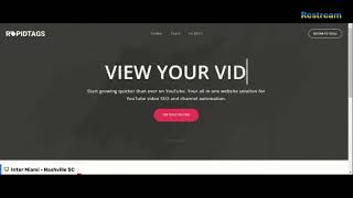 guide about RapidTags and using Tags on Youtube