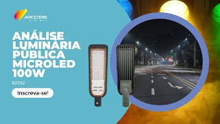 Luminária pública microled SMD 100 W Arco Íris Led - 82292