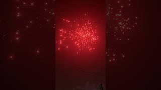 Red color sky shot😍crackers testing🥹diwali sky shot testing #shorts #crackers #firecrackers