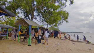 PANTAI TENGKET SEPULU BANGKALAN | Suasana saat libur Lebaran IDUL FITRI 2024