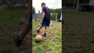 5 ball curl challenge. #shorts#football#skills