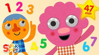 Count & Sing with Super Simple! | Preschool Counting Songs | Super Simple Songs