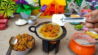 Miniature Mutton Kari Dosa | Madurai Kari Dosa Recipe | Mutton Masala Dosa | Semple & Taste Recipe |