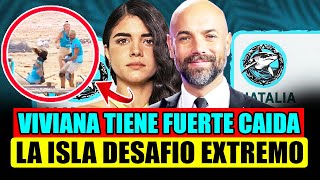 VIVIANA MICHEL SUFRE FUERTE CAÍDA TRAS ENTRAR A LOS TIBURONES! LA ISLA DESAFIO EXTREMO 2024 EN VIVO