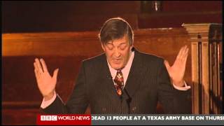 Christopher Hitchens 2009 Intelligence Squared Debate with Stephen Fry