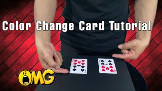 Color Change Card Magic Revealed Tutorial