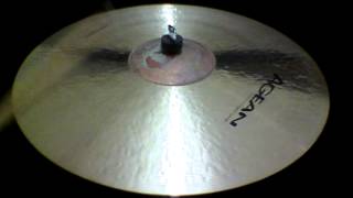 AGEAN CYMBALS RIDE SPECIAL ORDER 21" (MEDIUM THIN RAW BELL)