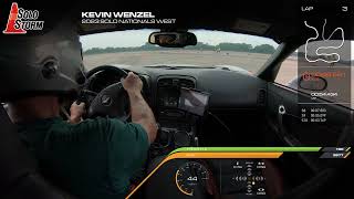 2023 SCCA Lincoln Solo National Championships—Kevin Wenzel AS C6 Z06 #172