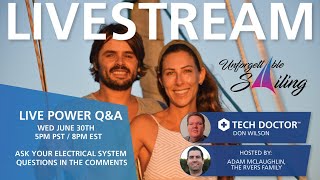 Live Power Q&A with Unforgettable Sailing & Tech Doctor