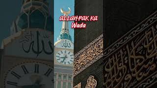 ALLAH-PAK ka Wada | Allah Ki Shan | QURAN-E-PAK | #shorts #ytshorts #islamicstatus #shortsvideo