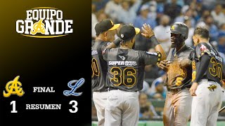 Jugadas destacadas: Águilas Cibaeñas vs Tigres del Licey | 17 de Diciembre 2021