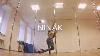 Nina K (Kozub) pole exotic tricks