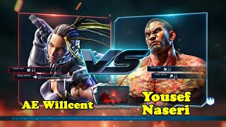 AE Willcent Vs Yousef Naseri - IranFGC Tekken 7 2020 WS