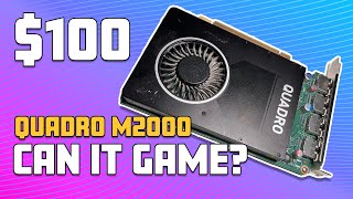 Is the Quadro M2000 Low Budget Royalty? | Benchmarks