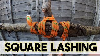 Square Lashing Tutorial