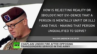 "Transgenders Are Unfit to Serve" says Army Chaplain