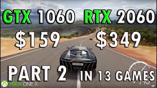 GTX 1060 vs RTX 2060 in 13 games 1080p,1440p part 2