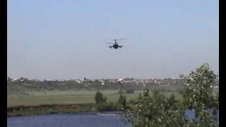 Kamov Ka-50 in flight