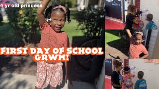 Mini Vlog: My 4yr Old Daughter’s FIRST DAY OF SCHOOL ✨