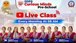 SDPS Pre-School | Live Classes | Educational Video for Kids | @Sdps_Patna #education