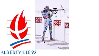 1992 Winter Olympics - Women's 15K Biathlon