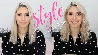 Ich style mir die Haare - von glatt zu wellig | funnypilgrim