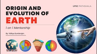 1 on 1 Mentorship on Origin and Evolution of earth